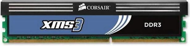 Corsair Xms3 (1 x 4GB, 1333 MHz, DDR3-RAM, DIMM)