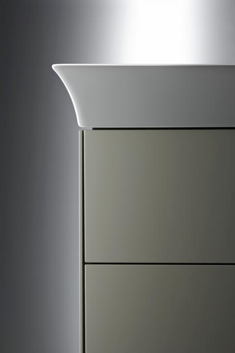 Actual product image Duravit Furniture washbasin WHITE TULIP m ÜL m HLB without tap hole 1050x490mm white (490 mm, 1050 mm)
