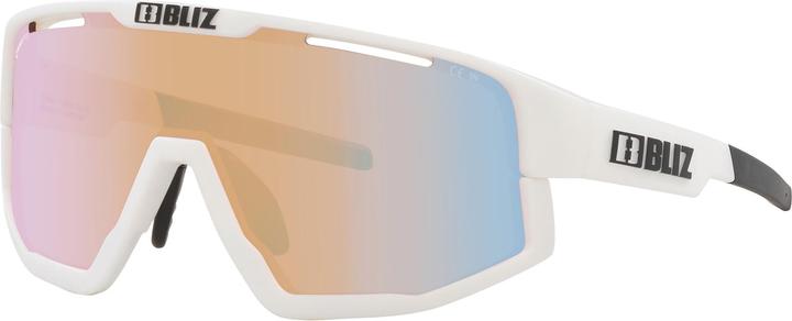 Produktbild Bliz Fusion Small Nano Optics Nordic (white-coral-orange, CAT.1-3, white-coral-orange)