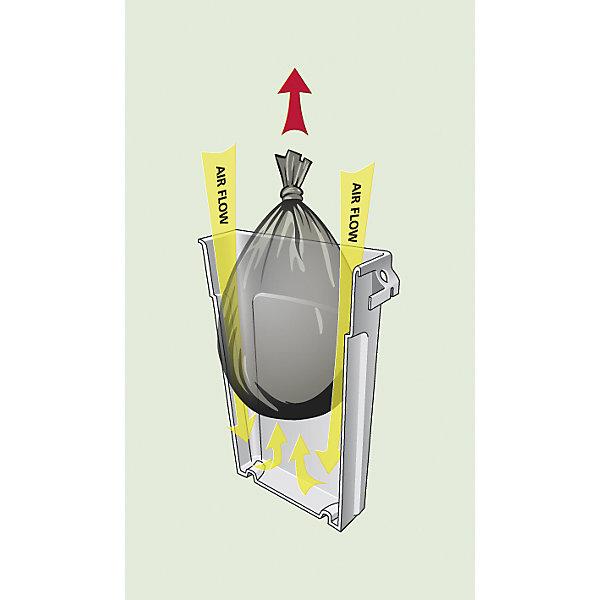 Image du produit Vepa Bins Collecteur de tri SLIM JIM®, capacité 60 l, l x h x p 279 x 635 x 558 mm, noir (60 l)