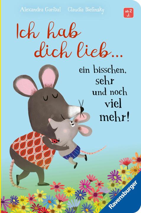 Immagine prodotto Ravensburger Ti amo... un po', molto e molto di più! - Adorabile storia da leggere ad alta voce dai 2 anni in su (Tedesco)
