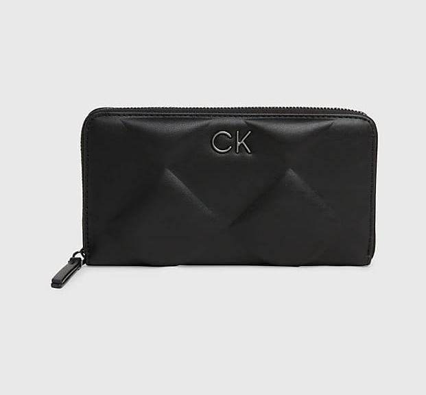 Actual product image Calvin Klein Re-Lock Quilt Za Wallet Lg Ck