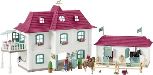 Actual product image Schleich Large horse farm with residential house and stable