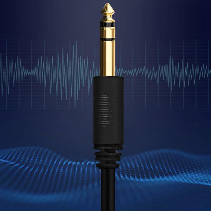 Produktbild Avizar Adapter/Splitter 6.35mm Klinkenstecker / Doppelklinke 6.35mm Buchse (0.25 m, 3.5mm Klinke (AUX))