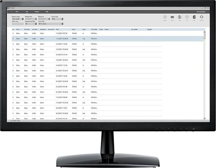 Produktbild Safescan TimeMoto TM-626