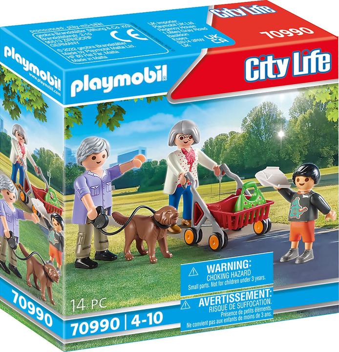 Playmobil Grandparents with grandchildren (70990, Playmobil City Life)