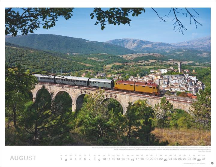 Produktbild Heye Eisenbahn-Romantik Posterkalender 2026 (44 x 34 cm, Harter Einband, Deutsch)
