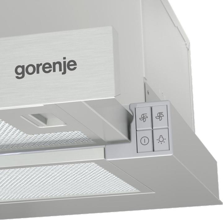 Immagine prodotto Gorenje TH62E3X Cappa da incasso in acciaio inox ³/h C (Cappuccio a schermo piatto)