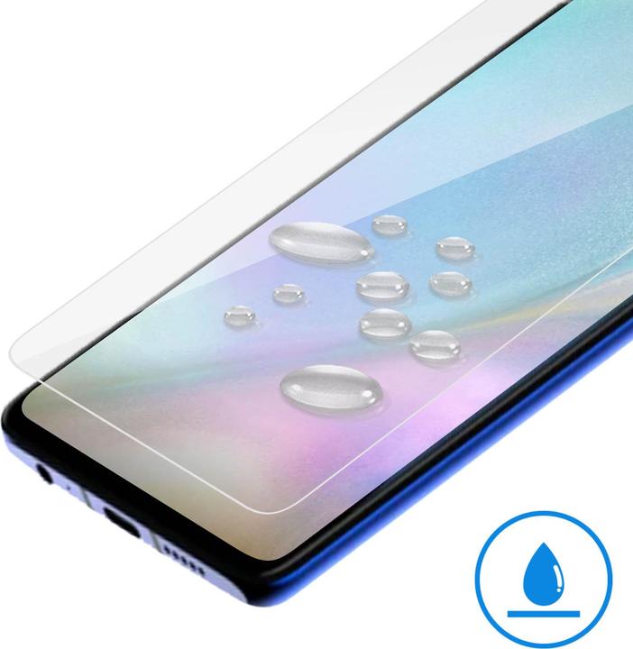 Actual product image Avizar Crystal clear film, glass screen protector (1 Piece, Huawei P30)