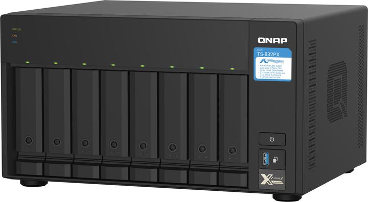 Actual product image QNAP TS-832PX-4G (0 TB)