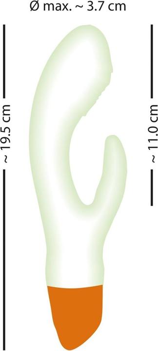 Actual product image You2Toys Glow in the dark Rabbit