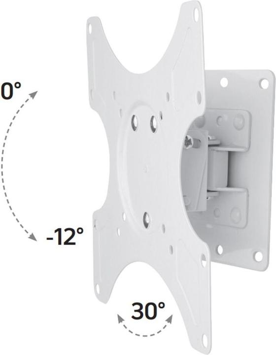 Image du produit Techly Support mural inclinable (Mur, 37", 25 kg)