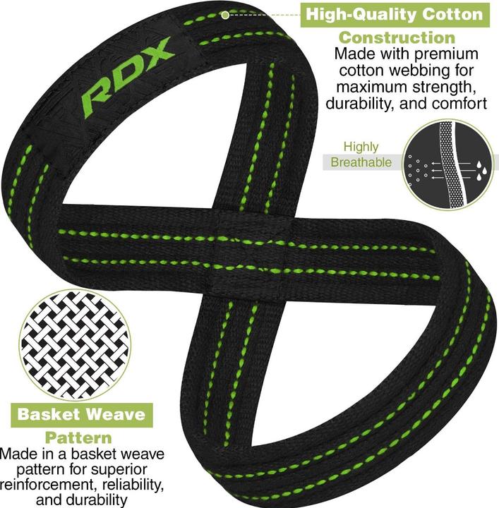 Actual product image Rdx Gym Lifting Cotton Straps