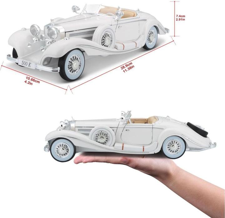 Produktbild Maisto Mercedes Benz 500K Maharadscha 1936