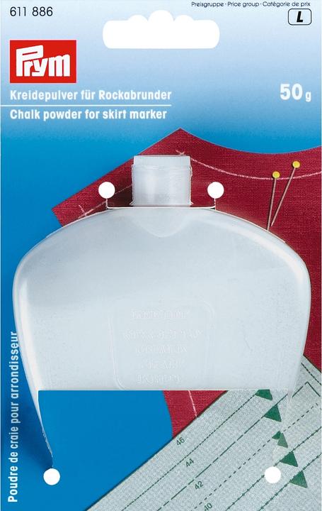 Produktbild Prym Kreidepulver für Rockabrunder weiss 50 g