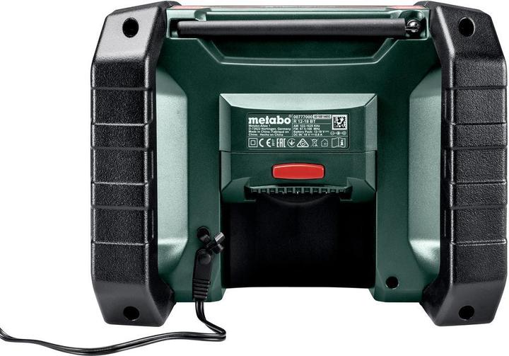 Image du produit Metabo R 12-18 DAB+ BT (DAB+ DAB, FM, AM, Bluetooth)