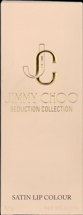 Actual product image Jimmy Choo Seduction Collection Satin Lipstick (#001 Red Carpet)