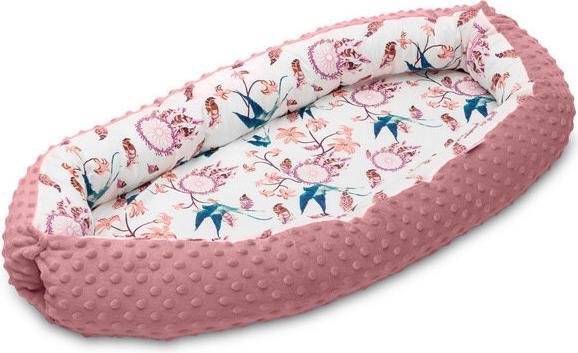 Sensillo SOCKEL/COON 70x30 RETRO ROSE Rosa Vögel