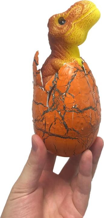 Actual product image Roost Large T-Rex Hatching Eggs NV273 orange