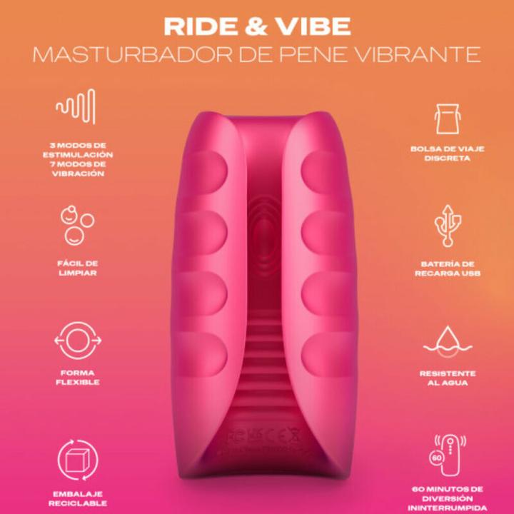 Actual product image Durex Toy Ride & Vibe Vibrator-Masturbator