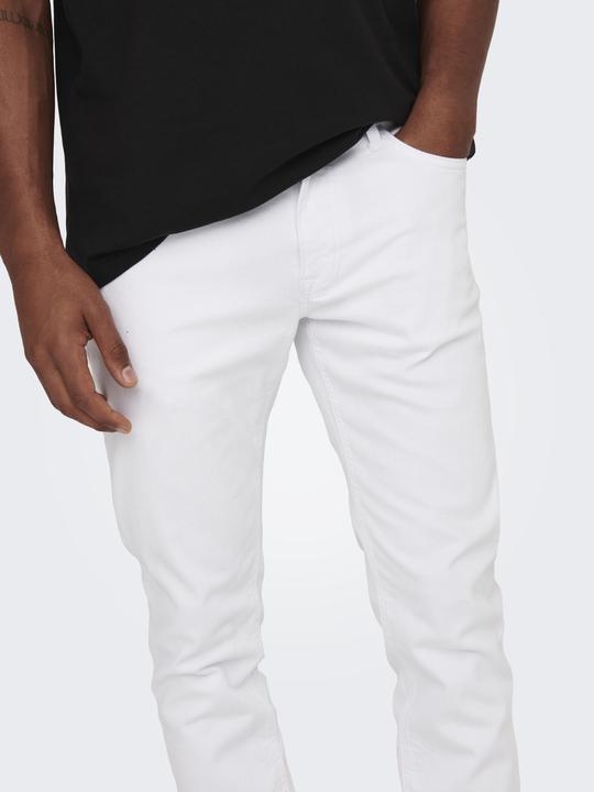 Produktbild Only & Sons ONSLoom weisse Slim Fit Jeans (W31/L30)