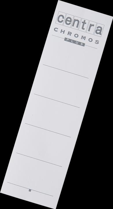 Actual product image Centra Rückenschild zum Einstecken