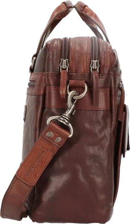 Actual product image Spikes & Sparrow Briefcase leather 41 cm laptop compartment