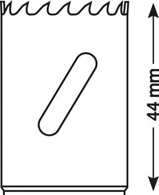 Image du produit Bosch Professional Scie cloche bimétallique HSS pour adaptateur standard, 68 mm, 2 11/16 pouces (68 mm)
