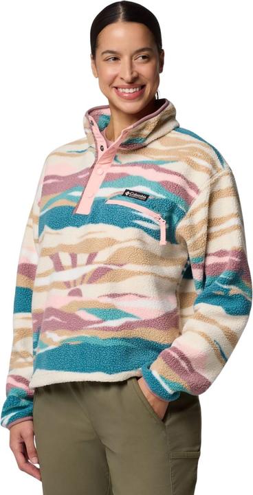 Columbia Helvetia II Printed Cropped Half Snap