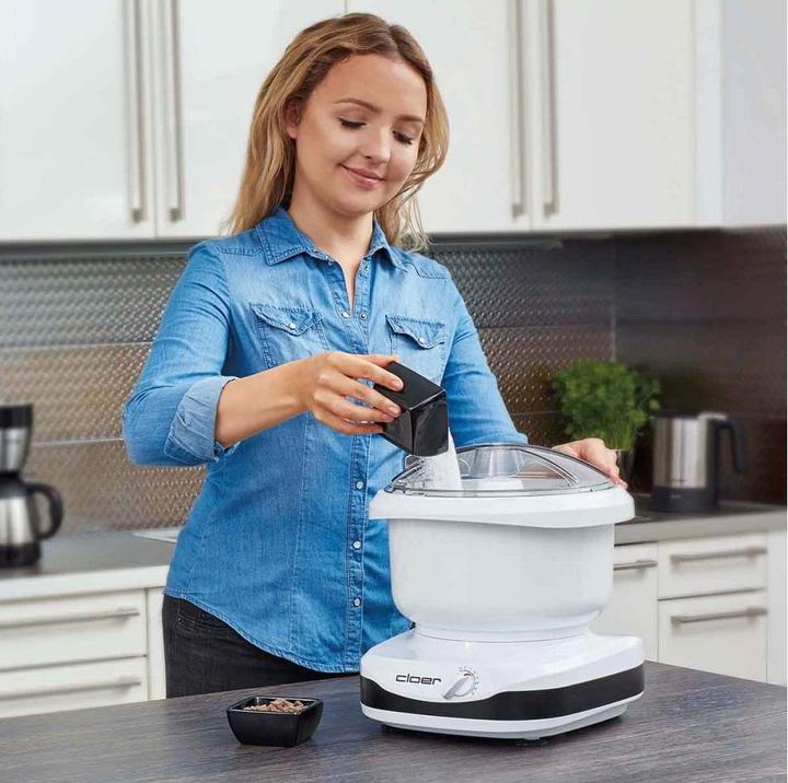 Image du produit Cloer Cloe Robot de cuisine 7001 650W wh/bk (650 W)