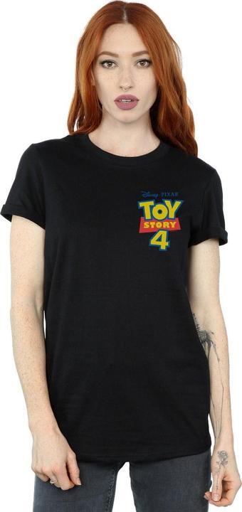 Immagine prodotto Disney Toy Story 4 Logo Breast Print Maglietta Ampia Donna (XL)