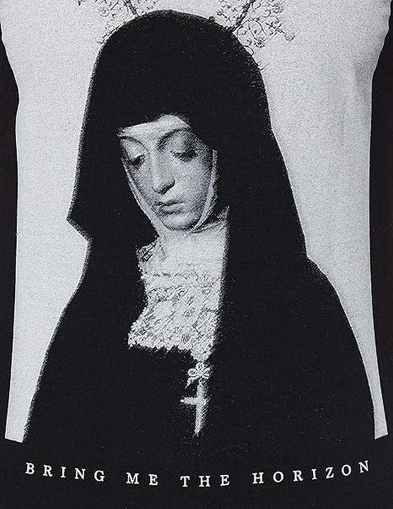Actual product image Bring Me The Horizon Womens/Ladies Nun Cotton T-Shirt (M)