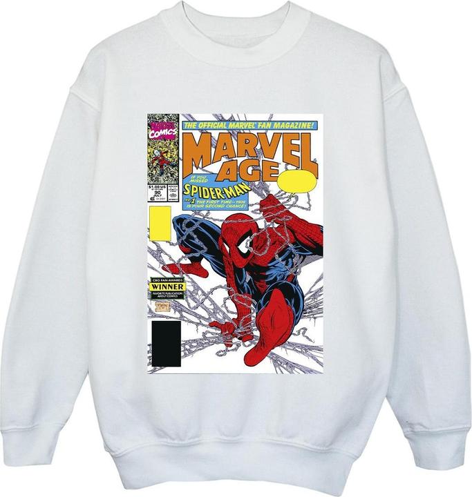 SpiderMan Age Comic Cover Sweatshirt Jungen