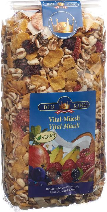 Immagine prodotto Bio King Vital Muesli Vegan (375g) (375 g)