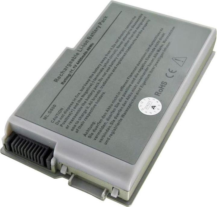 Produktbild Dell Akku Inspiron 500M, 600M, Latitude D500 (6 Zellen, 4800 mAh)
