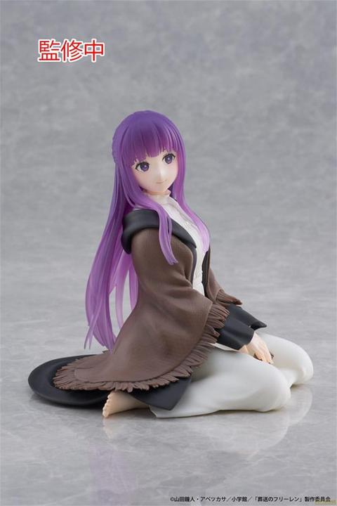 Actual product image Taito Frieren: Beyond Journey's End PVC Statue Desktop Cute Figure Fern 13 cm