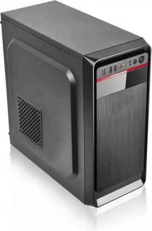 Immagine prodotto L-Link MICRO ATX 500W KLUSTER BLACK TOWER - Tower - PC - Plastica - Acciaio - Nero - (mATX)
