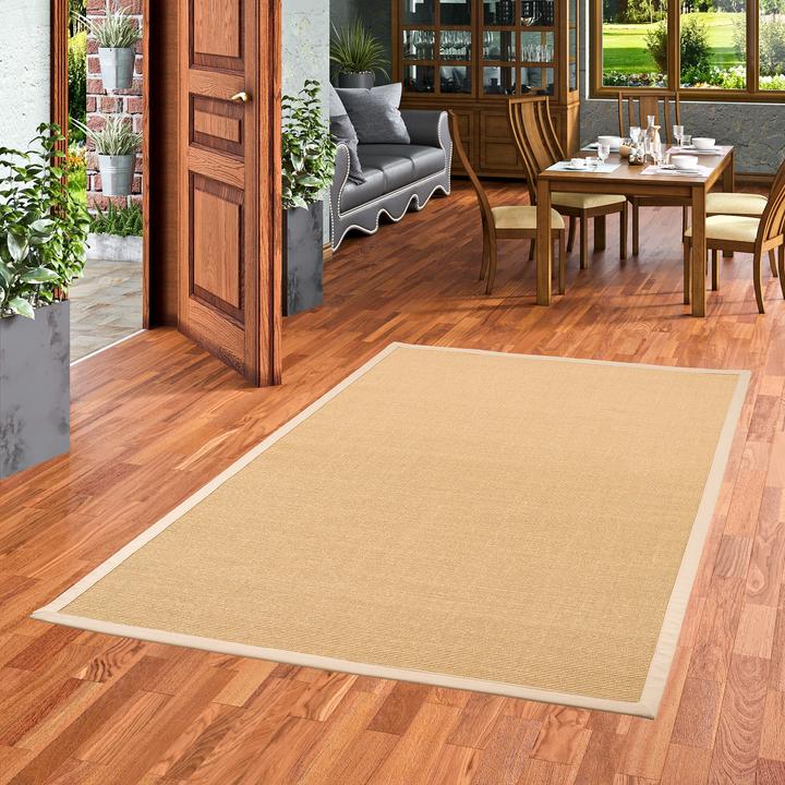Actual product image Pergamon Sisal carpet Natura Classic with border (200 x 290 cm)