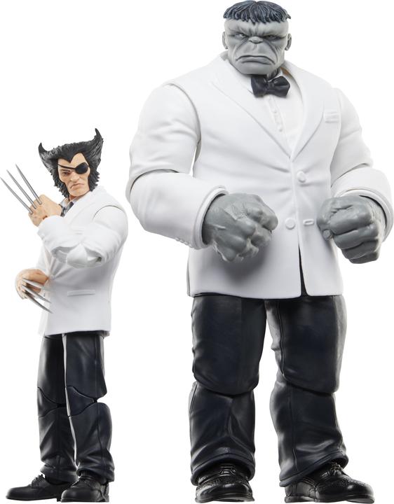 Immagine prodotto Hasbro Wolverine 50° Anniversario Marvel Legends confezione da 2 figurine Marvel's Patch & Joe Fixit 15 cm