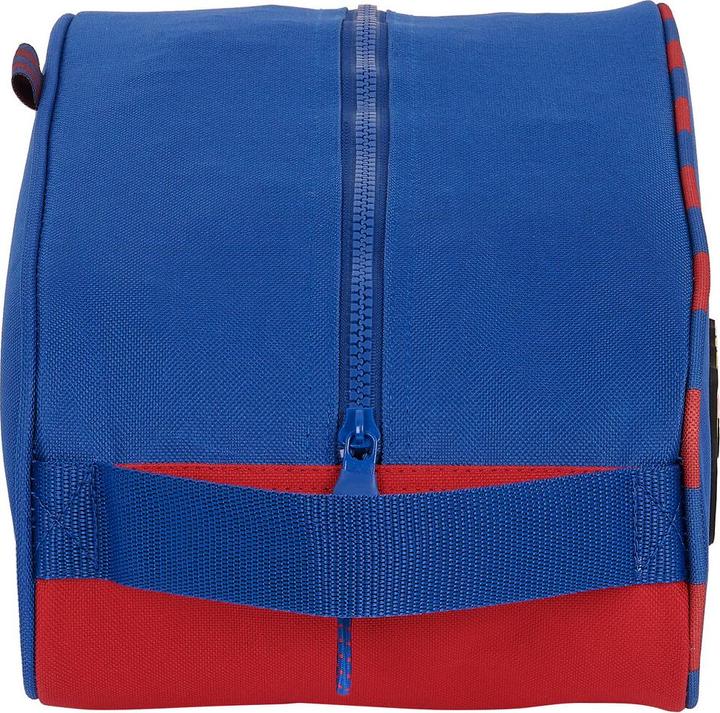 Actual product image FC Barcelona Shoe bag for travelling Blue garnet red 34 x 15 x 18 cm