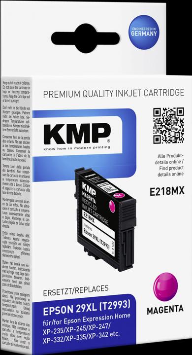 Image du produit KMP E218MX cartouche d'encre compatible avec Epson T 2993 XL (M)