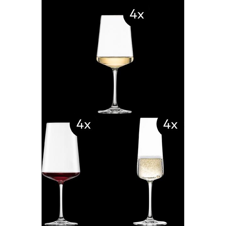 Produktbild Schott Zwiesel Gläserset Mio Vino (38 cl, 12 Gläser, Weingläser Set)