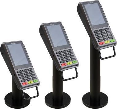 Actual product image Max Michel Bracket for Verifone P200/P400, round cover, poles 180 mm