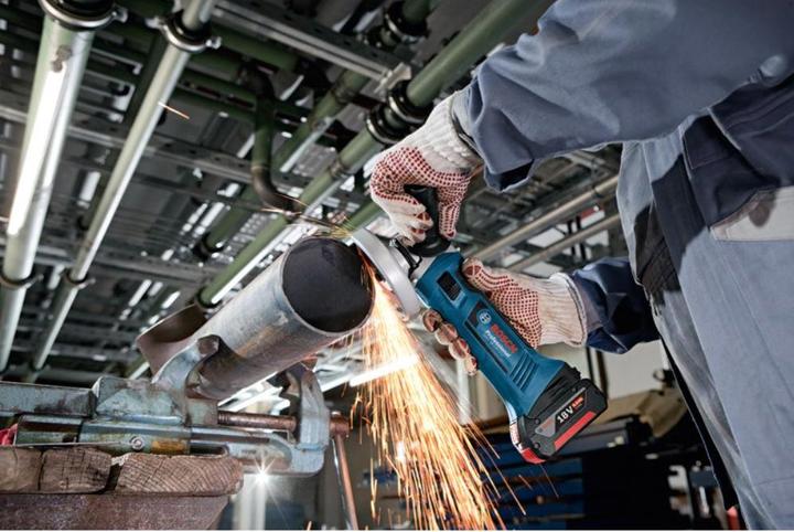 Image du produit Bosch Professional Gws 18-125 V-Li (125 mm)