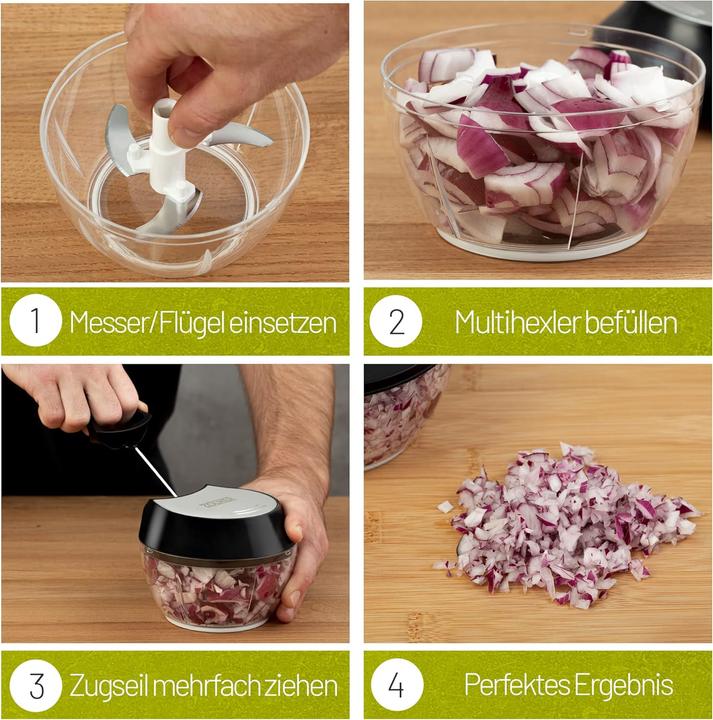 Actual product image Zolmer Z-0123 Zwiebelschneider (500 ml)