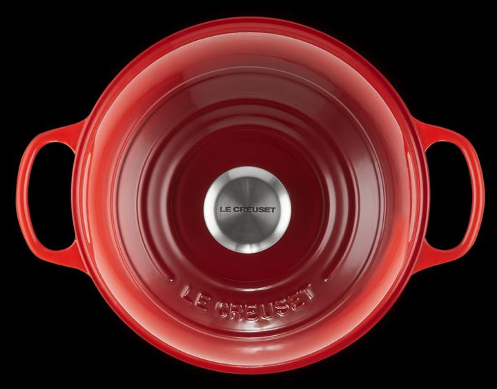 Actual product image Le Creuset Roaster for bread 24cm cherry red (24 cm, Casserole + Stewpot, Cast iron)