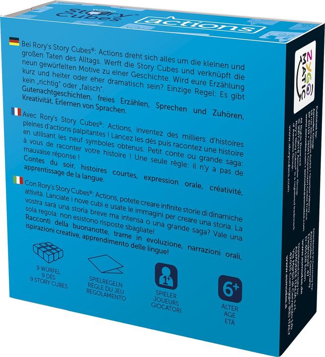 Actual product image Rory's Story Cubes : Actions (German, French, Italian)