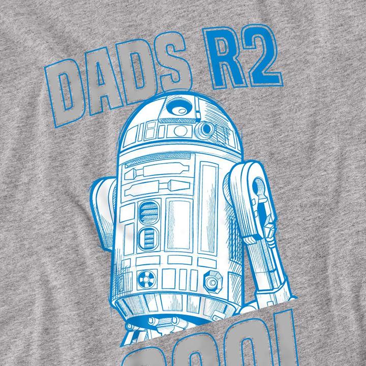 Immagine prodotto Star Wars Dads R2 Cool Maglietta Festa del Papà Adulto Unisex (XL)