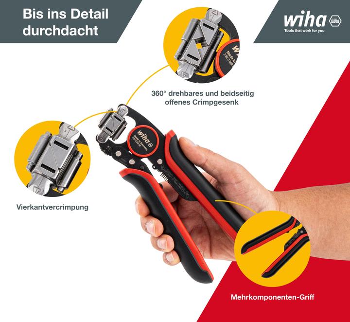 Produktbild Wiha Crimpwerkzeug (193 mm)