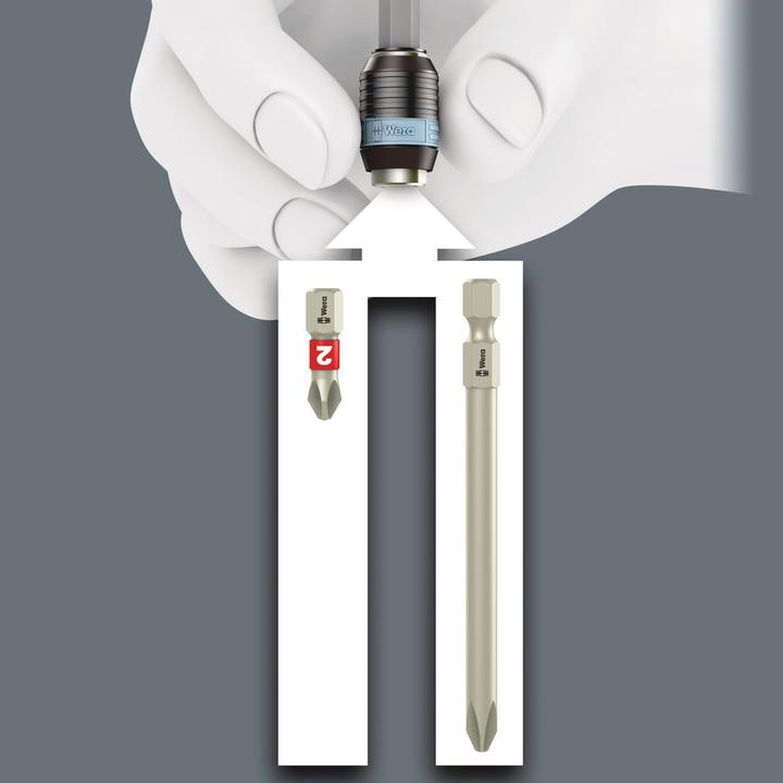Image du produit Wera 3816 R Porte-embouts (1/4")